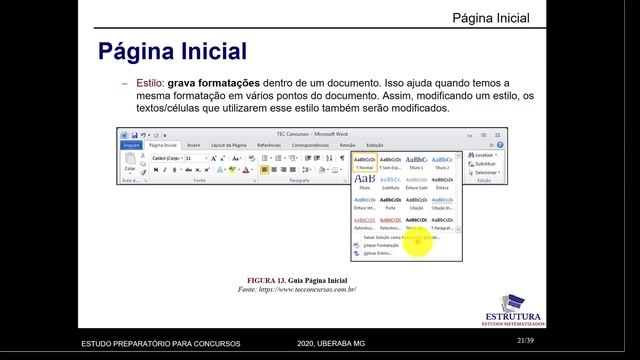 [INFORMATICA] Word: Estrutura Básica de Documentos; Edição e Formatação de Texto смотреть онлайн