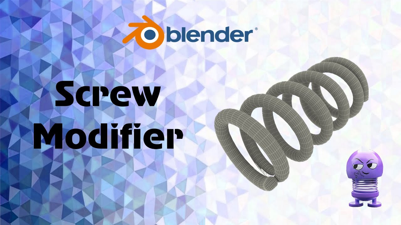 Blender 2.83 Screw Modifier на русском смотреть онлайн