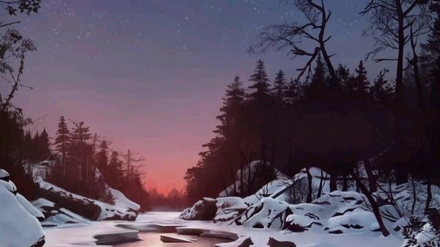 Стихотворение- Зимние просторы смотреть онлайн