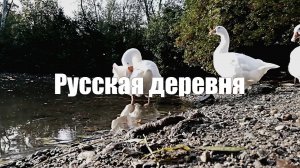 Русская деревня. Атмосфера сельской местности