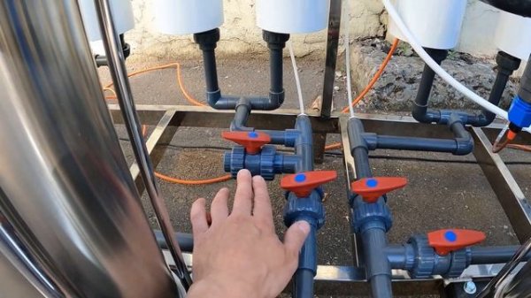 Двухступенчатые осмоса производства Diasel. 2 ступени чистой воды