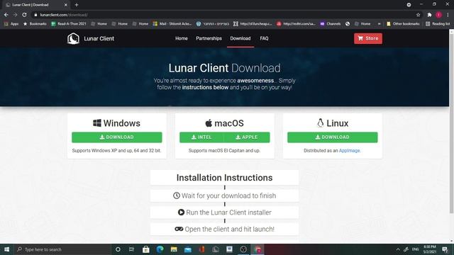How to get Lunar Client in Minecraft (Java edition) смотреть онлайн