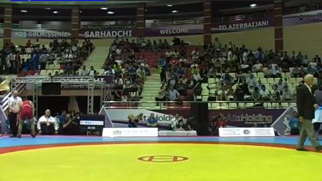 Elizbar Odikadze (Georgia) vs Reza Yazdani (Iran) 96kg 2012 Freestyle World Cup смотреть онлайн