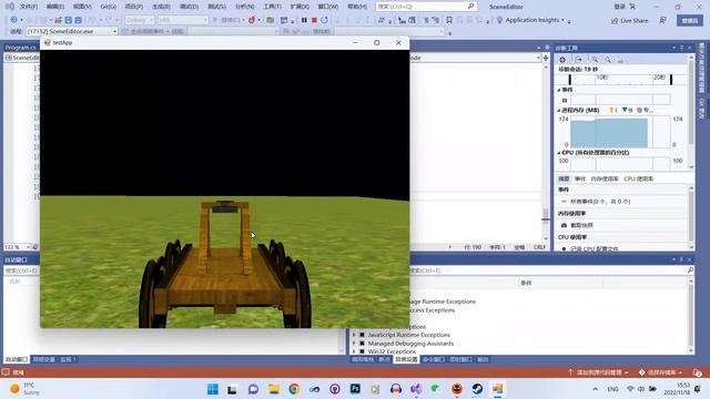 Ogre3d (MOGRE) Vehicle Controller Test смотреть онлайн
