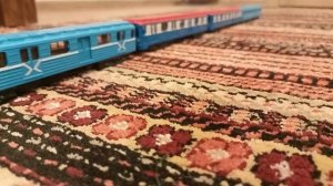 отправление метро поезда 81-717/714.5 номерной на станции коломенская