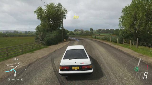 Hachiroku Drifts RWD vs AWD zones Bayview смотреть онлайн