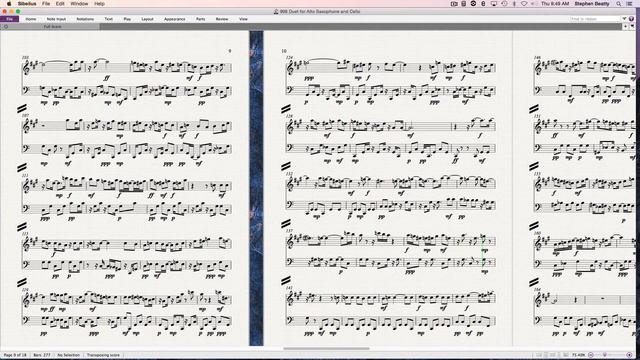 998 Duet for Alto Saxophone and Cello смотреть онлайн