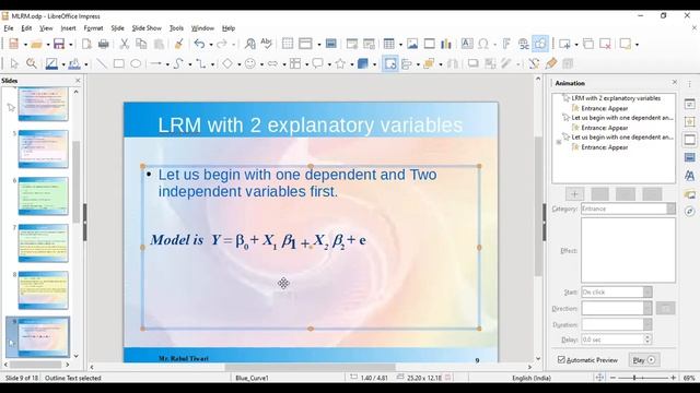 Lecture 1:Multiple Linear Regression model( Sep 25,2020) (Unit-3) смотреть онлайн