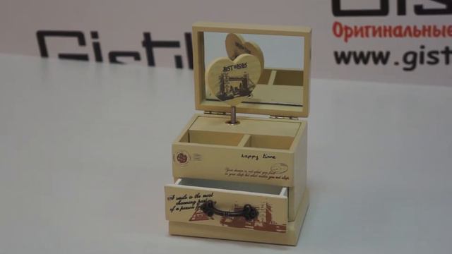 Шкатулка для украшений с музыкой - оригинальный подарок GIstyle смотреть онлайн