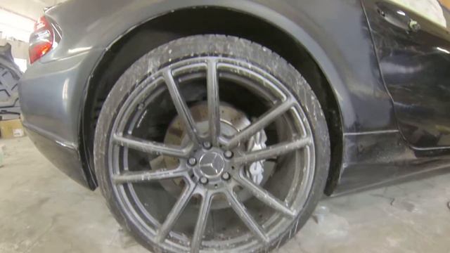 ПРОФЕССИОНАЛЬНАЯ ПОКРАСКА MERCEDES SL 65 AMG смотреть онлайн