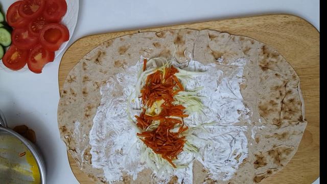 Готовим Шаурма/Şavarma За 5 минут Домашняя еда. #еда #шаурма смотреть онлайн