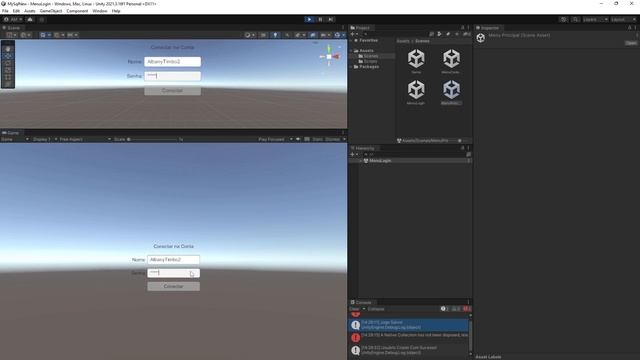 Aula-07 Unity e Mysql e PHP Sistema de Login para Android Windows IOS ps4 ps5 Linux смотреть онлайн