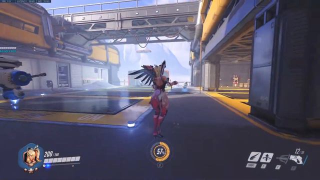 Overwatch Pink Mercy Skin смотреть онлайн