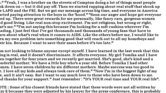 Eazy E tribute смотреть онлайн