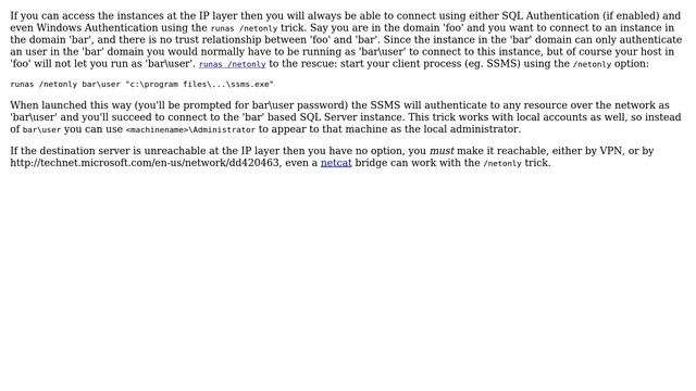 Databases: Running different instances of SQL Server from different networks on one box смотреть онлайн