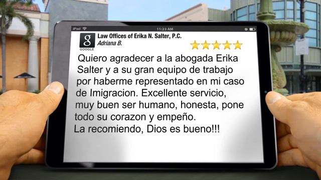 Abogada Erika N. Salter, P.C. Dallas -- Casos de Inmigración -- Llame (214) 524-9217 смотреть онлайн