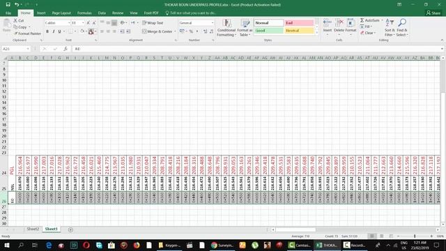 Create Road Profile L Section In Excel. смотреть онлайн