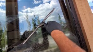 Как мыть окна , метод восьмерки.