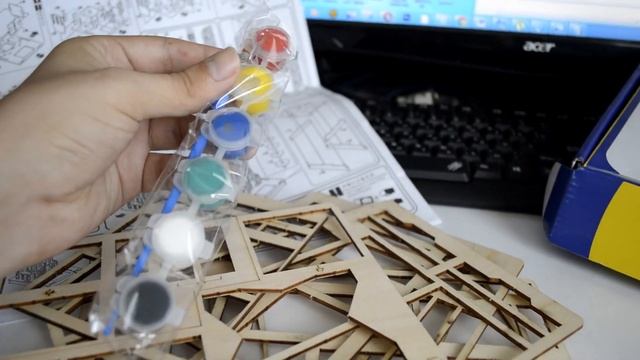 DIY 3D Solar Puzzle Noctilucous Empire State Building обзор. 3Д пазл Эмпайр-Стейт-Билдинг смотреть онлайн