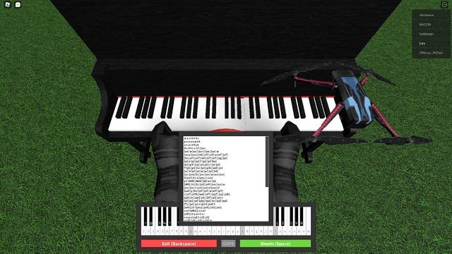 Roblox Omori final duet on piano but the audio is loud now (Real) смотреть онлайн