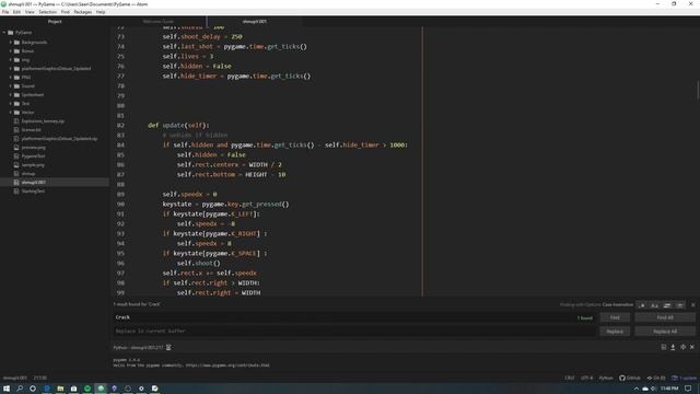 Python practice with PyGame смотреть онлайн