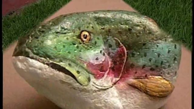 Украшение для любимого сада Рисунки на камнях смотреть онлайн