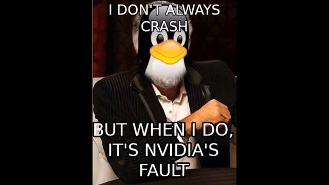 Nvidia on Linux MEMES смотреть онлайн