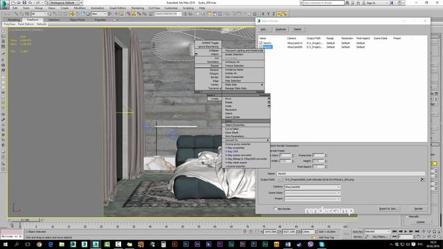Как в 3DS Max сохранять Render Elements смотреть онлайн