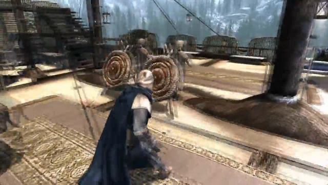 Let's Play: TESV: Skyrim - NO HUD // Mods - Part 7 - Dungeon below Aesteria! смотреть онлайн