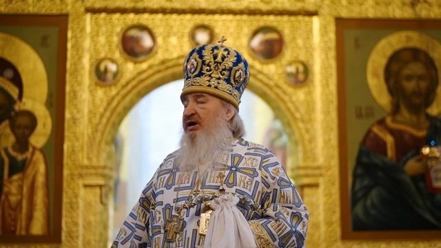 Проповедь митрополита Феофана в праздника Благовещения Пресвятой Богородицы смотреть онлайн