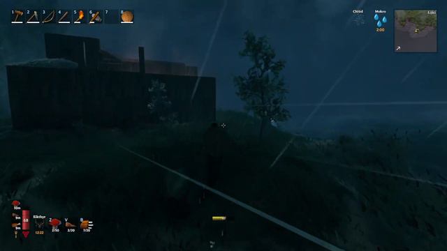Valheim house on the edge of the ocean - can't sleep смотреть онлайн