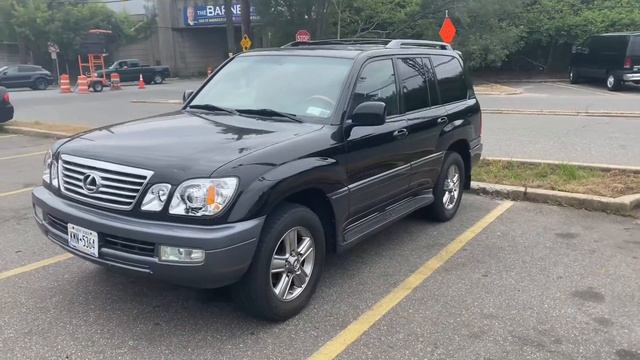 2007 Lexus LX470 / Landcruiser Falken wildpeak A/T3W tires 275/70/18 stock AHC suspension смотреть онлайн