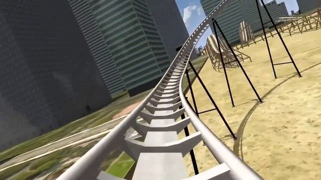 Rollercoaster Dreams-Silver Bullet Hypercoaster смотреть онлайн