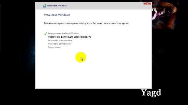 Установка Windows 8 x32 by Yagd смотреть онлайн