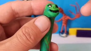 СЛЮНЯВЫЙ УГОРЬ (The Drool Eel) из Пластилина . Видеолепка существ Тревора Хендерсона