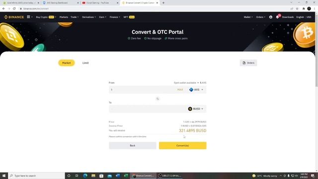 HOW TO CONVERT AXS TO PHP - BINANCE P2P - HOW TO CASH OUT FROM RONIN TO BINANCE TO GCASH/ UNION BAN смотреть онлайн