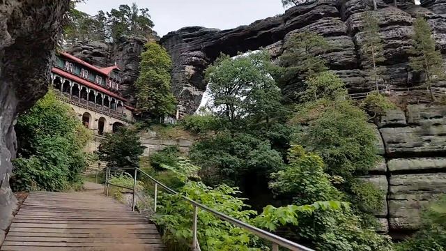 Правчицкие ворота, Чешская Швейцария, Чехия смотреть онлайн