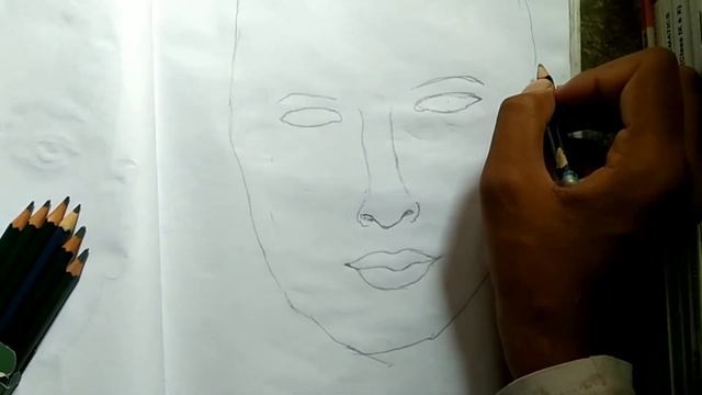 how to make sketch Hritik Roshan step by step # _artist vk 09 смотреть онлайн