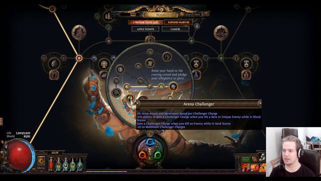 [Path of Exile]Corrupting Fever Gladiator 3.19 - Day 1 Progression смотреть онлайн