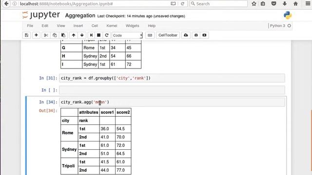 34- Pandas DataFrames: Aggregation смотреть онлайн