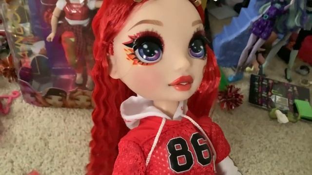 RAINBOW HIGH CHEER LINE RUBY ANDERSON DOLL REVIEW смотреть онлайн