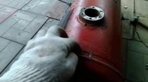 как выравнять крышку на мангале гриль из газового баллона