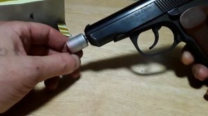 Запуск ракетницы СИГНАЛ ОХОТНИКА с  МР654