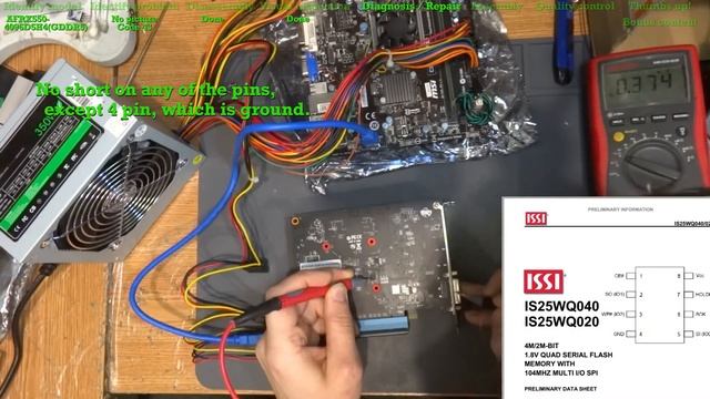 PC GPU AFRX550-4096D5H4(GDDR5) - no picture, code 43 - wrong bios chip смотреть онлайн