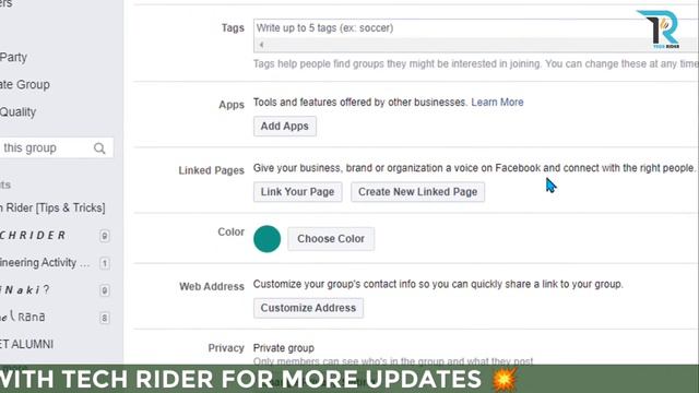 How to Hide Facebook Group 🤷♀️ || Facebook Group Tips👌🔥 смотреть онлайн