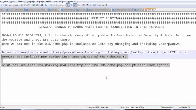 LFI to Shell By Security idiots смотреть онлайн