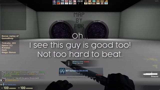 My experience on public CS:GO bhop servers.. смотреть онлайн