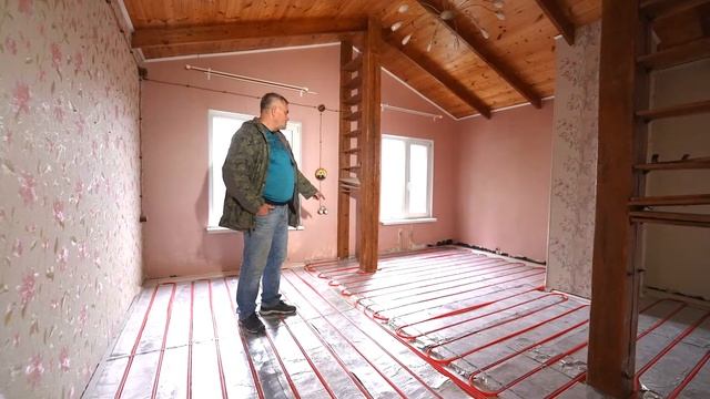 Монтаж Теплого Пола по деревянным лагам. Технология "Сухие теплые полы". смотреть онлайн