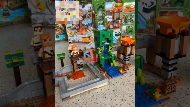 Майнкрафт. Шахта КРИПЕРА. #майнкрафт #обзор #обзорпокупок #конструктор #minecraft смотреть онлайн