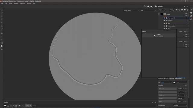 Substance Painter AUTO Brush Stroke Outline смотреть онлайн